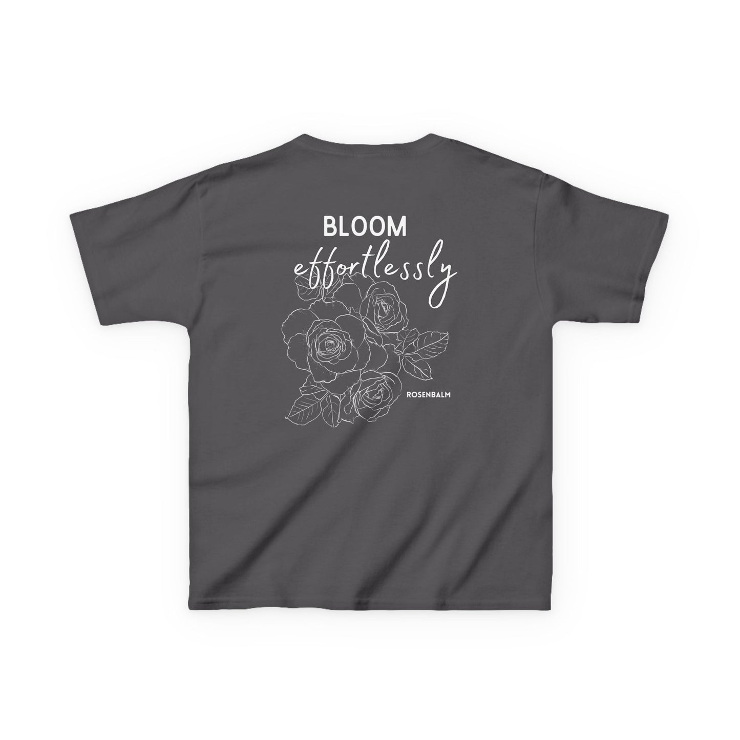 "Bloom Effortlessly" Youth Short Tee