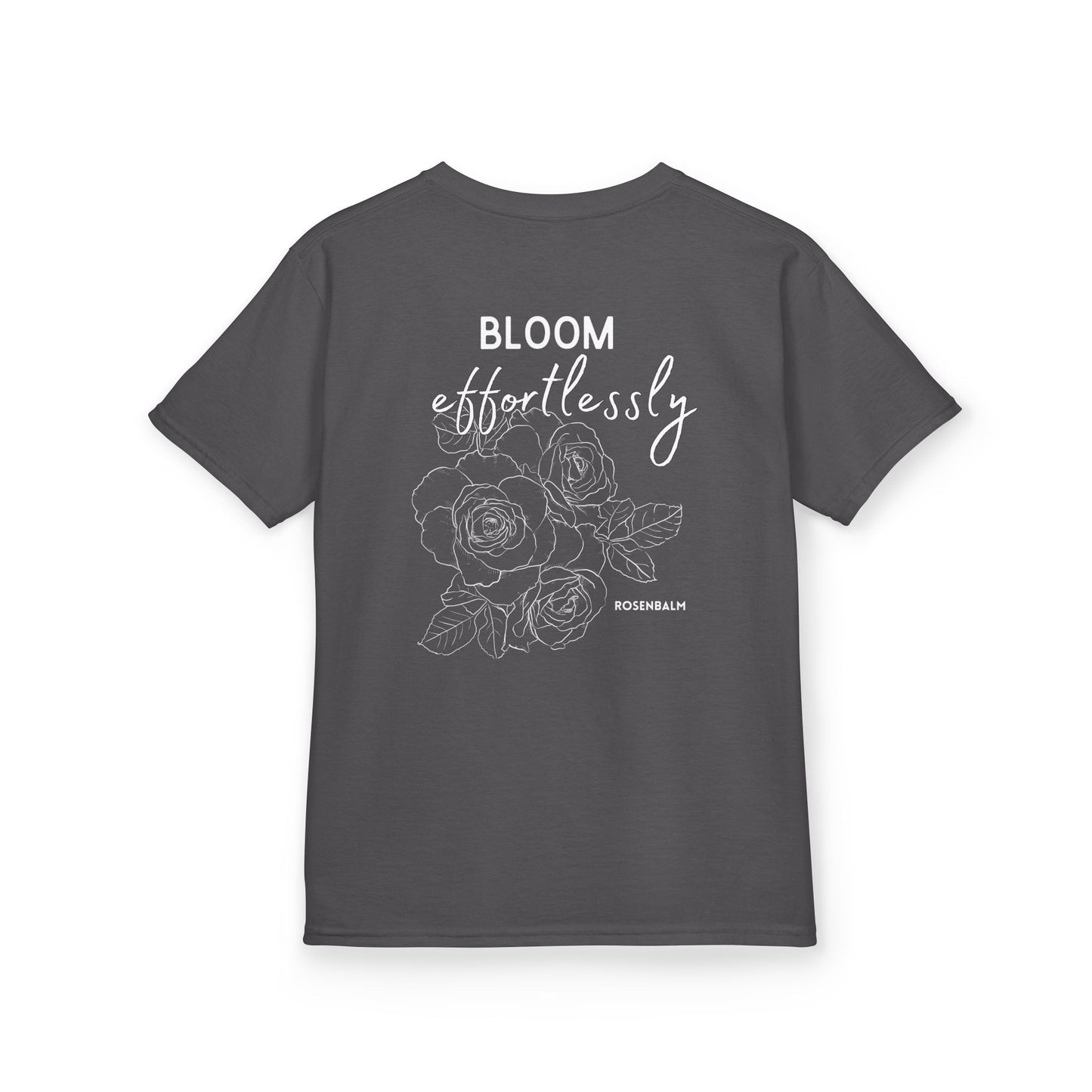 "Bloom Effortlessly" Youth Short Tee
