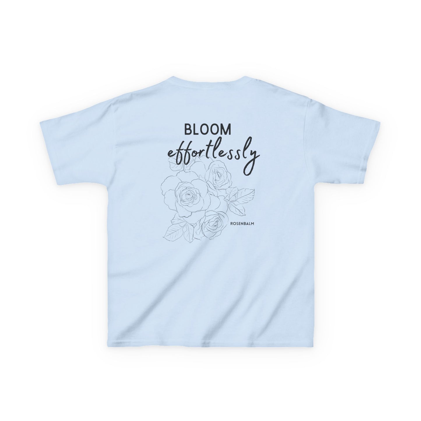 "Bloom Effortlessly" Youth Short Tee
