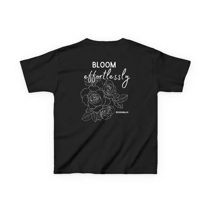 "Bloom Effortlessly" Youth Short Tee